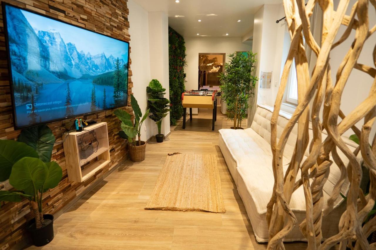 Capsule Thailande I Sauna I Balneo I Console I Jeux En Bois I Cinema I Cour Interieure Trith-Saint-Leger Ngoại thất bức ảnh
