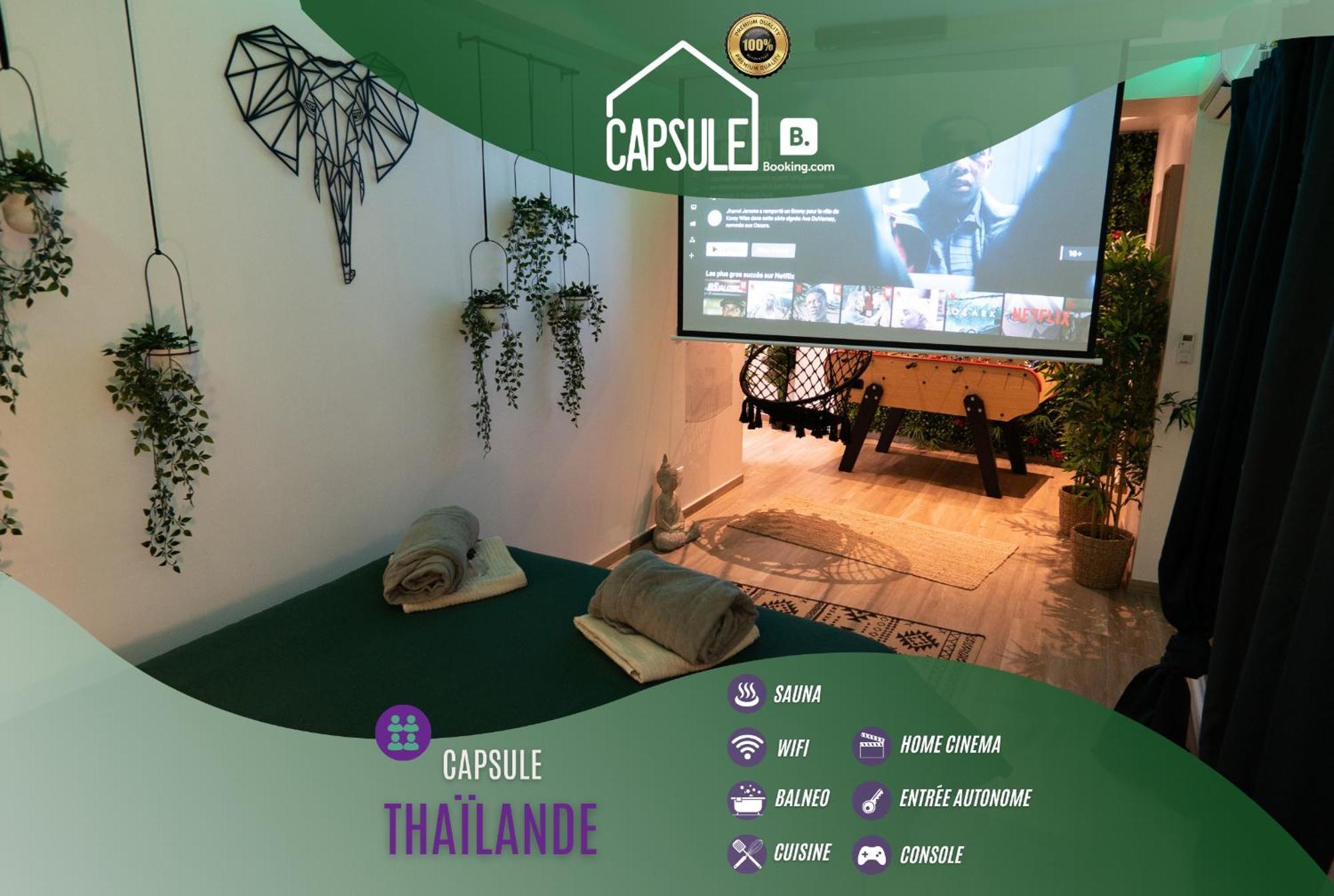 Capsule Thailande I Sauna I Balneo I Console I Jeux En Bois I Cinema I Cour Interieure Trith-Saint-Leger Ngoại thất bức ảnh